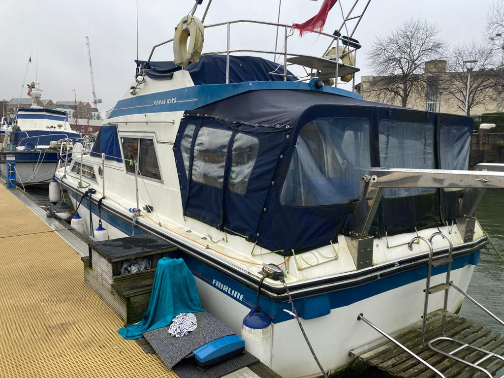 Fairline 32 Sedan Flybridge – ”Roman Ways”