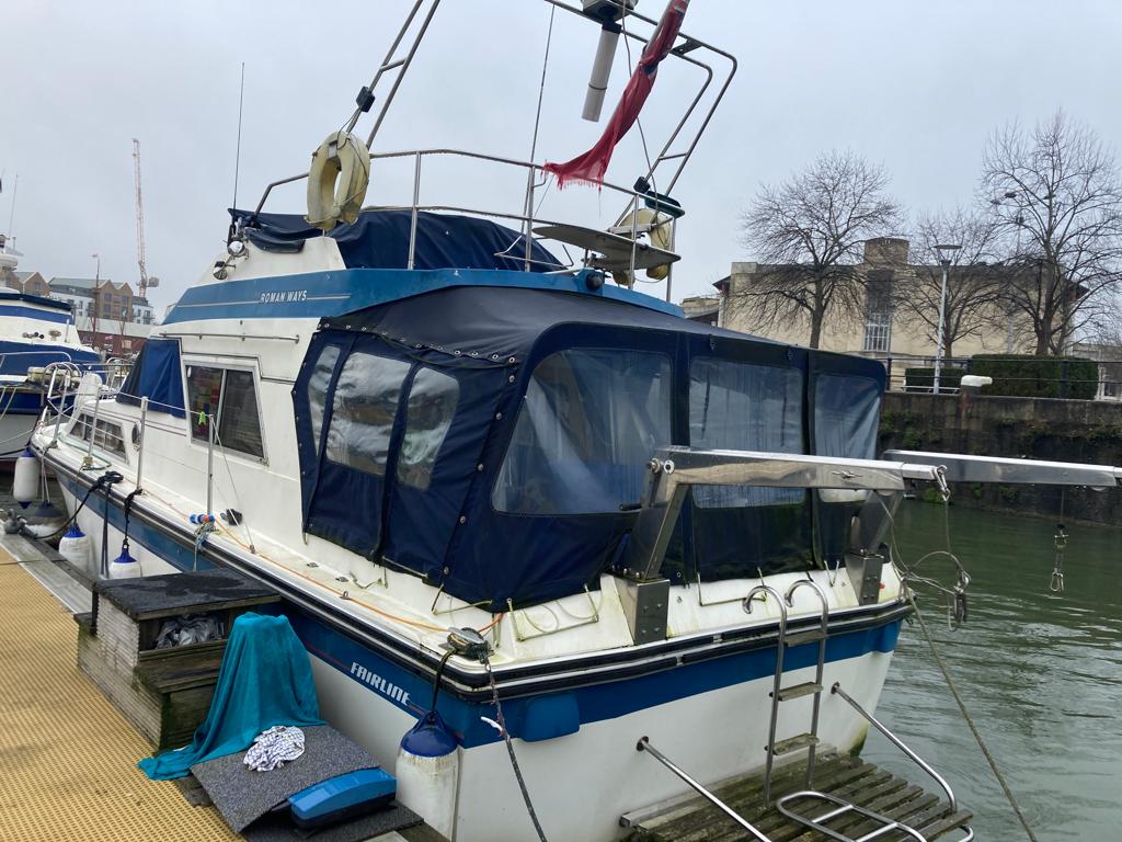 Fairline 32 Sedan Flybridge – ”Roman Ways”