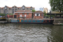 Dutch Barge Style Widebeam – ‘Nepenthe’ – With Residential Mooring!