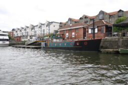Dutch Barge Style Widebeam – ‘Nepenthe’ – With Residential Mooring!